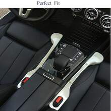 Car Seat Gap Organizer - Front Seat Multi-Function Storage Box With Cup Holder, Phone Slot And Pen Slot, Ergonomic Design + Durable Plastic Material, Efficient Use Of Gap Space