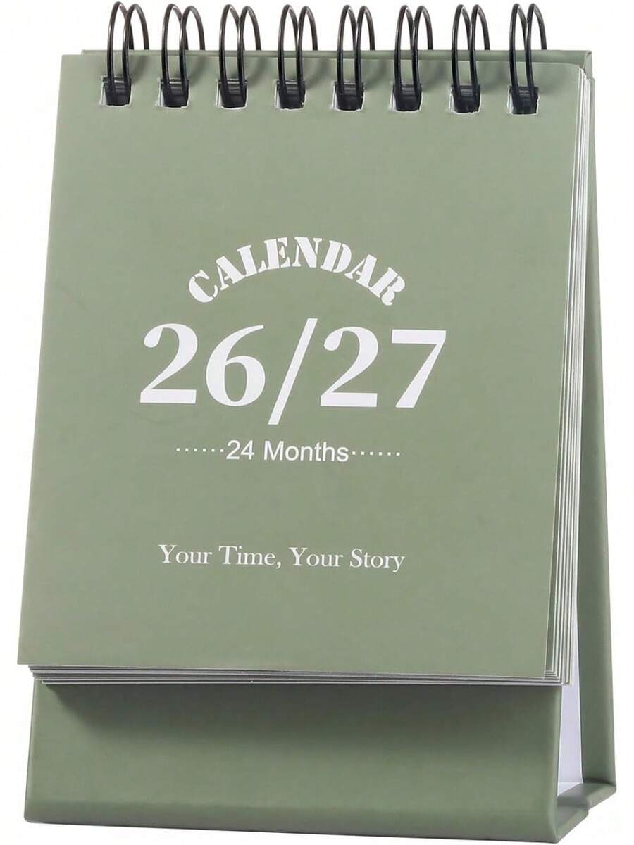 Desktop Calendar 2026-2027, Two Year Period, From January 2026 To ...