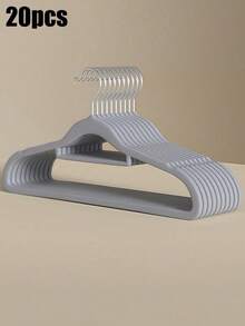 20/10 件天鹅绒防滑天鹅绒衣架 | 无痕节省空间的衣柜整理器衣架，衣架，带 360° 旋转挂钩的植绒成人衣架 - 节省空间的卧室衣架，衣架，衣架，防滑衣架，成人衣架，天鹅绒衣架