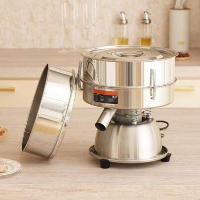 Tamiz vibratorio eléctrico  con tamiz automático de malla 30+50