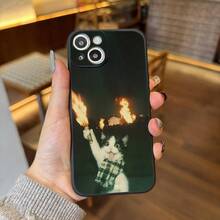 1pc Happy Flame Cat Matte Soft Phone Case Suitable For IPhone 16, 15, 14, 13, 12, 11 Pro Max, 14 Plus, 15 Plus, XS, XR, X, 8, 7, SE 2020 - 1 CÁI - Xem 6