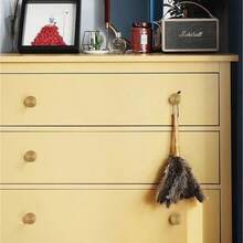 1 Peça Puxador de Gabinete de Liga de Alumínio - Design de Borda Arredondada e Segurança - 4 Tamanhos (64mm / 96mm / 128mm / 160mm) - Puxadores de Guarda-Roupa, Gaveta e Armário - Pegada Confortável e Estilo Mix-and-Match - Cor de cobre - Visão 4