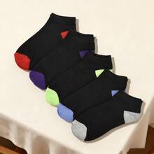 25 paires de chaussettes multicolores pour enfants, chaussettes de sport respirantes pour garçons et filles de 1 à 14 ans, chaussettes de sport d'équipe pour tout les jours - Multicolore - Voir 3