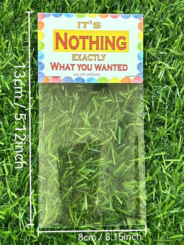 Hilarious "Nothing Inside" Pranking Gift Bag, Fun Prank Gift Bag, Party Favors, Birthday Joke Gifts. Perfect For Friends, Lovers, Wives, Husbands, Neighbors, And Coworkers. Ideal As Stocking Stuffers, White Elephant Gift Exchanges, And Secret Santa Presents. Christmas Gift Swaps. - Multicolor - View 3