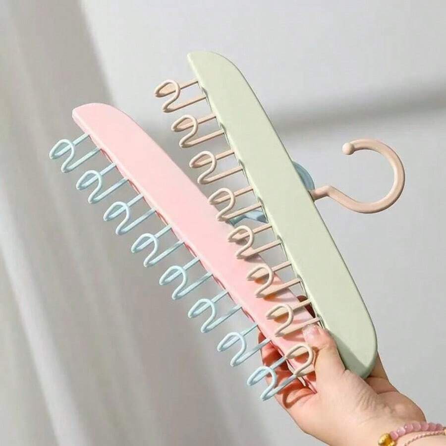 Colgador de almacenamiento multifuncional para hombres y mujeres, camisolas, cinturones, corbatas, bufandas, sujetadores, artefacto organizador, accesorios de armario para el hogar