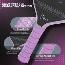 16MMT700 Pickleball Paddle With Textured Surface Technology, Carbon Fiber Woven For Enhanced Strength And Feel, Increased Friction To Improve Spin