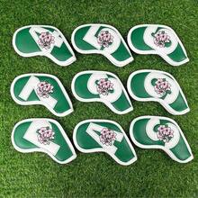 9pcs Flower Pattern Golf Club Iron Head Covers Club Protector Durable Dust-Proof - Multicolor - View 12