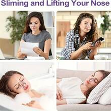 1/2pcs Silicone Nose Shaper - Fragrance-Free, Manual Nose Bridge Lifter, Non-Electric Nose Corrector, Painless Nose Modifier, Beauty Tool, Facial Exercise Device - Multicolor - View 7