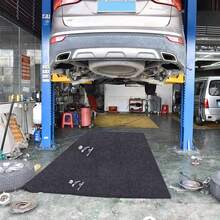 Garage Floor, Car Essential Car Stuff, 71" X 36" Car Repair Mat Giant Oil Drip Mat For Garage Driveway Reusable Rubber Floor Oil Spill Leak Absorbent Pads For Motorcycle Car Oil Leak Stain Resistant, Universal Fit Garage Floor Mat, Oil-Resistant Textile Car Maintenance Mat, Waterproof Garage Protection Floor Tool Mat, Auto Repair Crawling Mat, Vehicle Accessory, Car Accessories