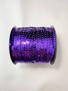 1 Cuộn, 10 Yard Ruy băng sequin 6mm, Kim tuyến tròn dẹt, Kim tuyến laser, Kim tuyến cho đồ thủ công, May vá, Phụ kiện vải, Viền kim tuyến (Thích hợp cho mặt nạ tự làm, giày dép, trang trí quần áo, trang trí tiệc, Nhiều màu sắc, Kiểu cuộn tiện lợi) - Chọn màu sắc - Xem 26