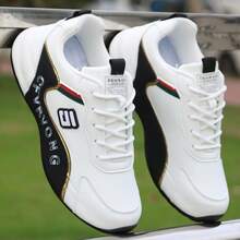 男士休闲运动鞋，透气网布，百搭防滑，耐穿时尚，尺码 39-45 - 白色 - 查看 10