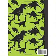 Blank Sheet Music Notebook: Dinosaur blank sheet piano music notebook 100 pages of A4 Manuscript paper - como en la foto - Ver 2