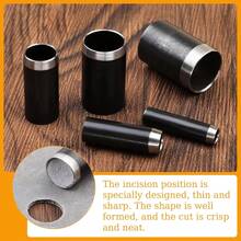 15件套1-15毫米皮革打孔工具套装，高碳钢精密打孔工具，适用于皮革工艺、DIY腰带/包袋/钱包，是皮革工匠和爱好者的理想之选。 - 彩色 - 查看 7