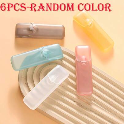 Odorless Hard Plastic Toothpick Storage Box, Portable, Lightweight Shell, Sealed Cap Design (Moisture-Proof And Dust-Proof), Multi-Functional, Suitable For Travel/Camping/Home/Business And Other Scenarios, Compact And Easy To Carry (Can Be Placed In Pocket/Backpack Side Pocket), Suitable For Outdoor Enthusiasts, Business People, And Household Daily Use (All-Scenario Applicable)