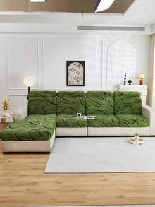 1 Stück weiches Plüschstoff Haustier Anti-Schmutz Sofa Staubschutz Kissen, Zebra Muster Mehrfarbig, dicke Jacquard Plüsch Sofa Sitzkissenbezug geeignet für Herbst/Winter, passend für Sofarücken und 1/2/3/4/Chaiselongue Sitze - Verschiedenfarbig - Übersicht 5