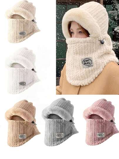 这款帽子集冬季户外帽、围巾和面罩于一体，是冬季骑行的理想之选。它适合成人和儿童佩戴，防风保暖，既能抵御寒风，又能保持温暖。