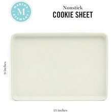 Gallen - Hoja de galletas antiadherente de acero carbono, 17 x 11 pulgadas, color(13" Cookie Sheet verde azulado) - Multicolor - Ver 3