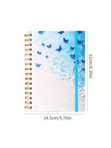 批发加厚线圈A5高颜值ins风学生笔记本硬皮活页日记本 - 彩色 - 查看 15