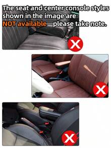 40厘米/15.7英寸软凝胶汽车座椅缝隙填充物 - 大尺寸软凝胶汽车座椅侧面收纳袋，紧密贴合座椅和扶手，可存放手机等物品