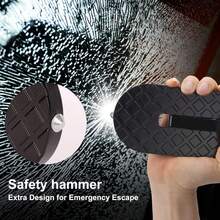 1pc Foldable Car Door Step With Roof Rack, Universal All Season Car Door Step With Matte Finish, Equipped With Safety Hammer, Suitable For All Vehicles Roof Step, Foldable Car Roof Step - Durable Aluminum Alloy Structure, Portable Design