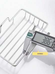 浴室皂盒，壁挂式长架套装，浴室置物架，含卫生纸架，铁艺多功能壁挂式长架，厨房 - 彩色 - 查看 5