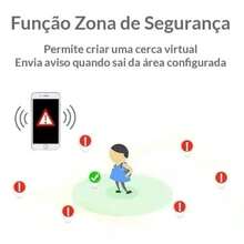 Smartwatch Microwear Infantil Howear Hw C2 Camera Chip GPS SOS A Prova De Água And Electron presente dia das criança - Preto - Visão 8