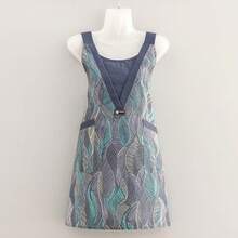 1 قطعة/2 قطعة من المريلة الجديدة من القماش، مريلة طهي للتقديم، مريلة طبخ منزلية طويلة الأكمام، ملابس عمل متينة للنساء