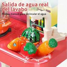 Juego de 73 piezas de juguetes de cocina para niños de 95cm - Multicolor - Ver 2