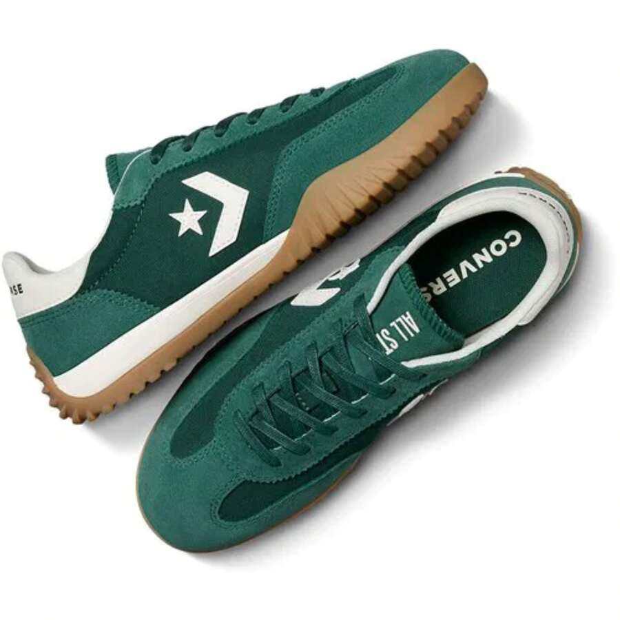 Converse Women's Run Star Trainer A13359C Canvas Sneakers - 綠色 - 查看 1