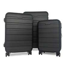 NEW! 20", 24", 28" 3pc Hard Shell ABS Luggage Suitcase Set With TSA Lock - Multicolor - View 2