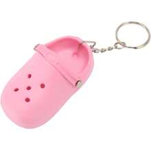 7pcs Cute Shoes Charms,Shoe Keychain, Keychain Shoe Mini, Silicone Slipper Key Chains Cute Soft Hole Sandals Key Ring Shoe Keychains Pendant Decoration For Backpacks CarsChristmas - 1 - 查看 5