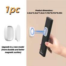 1/2/4/6/10pcs Magnetic Remote Control Holder - Remote Organizer. Hole-Free Installation, Silicone Remote Control Holder Wall Mount - Multicolor - View 18