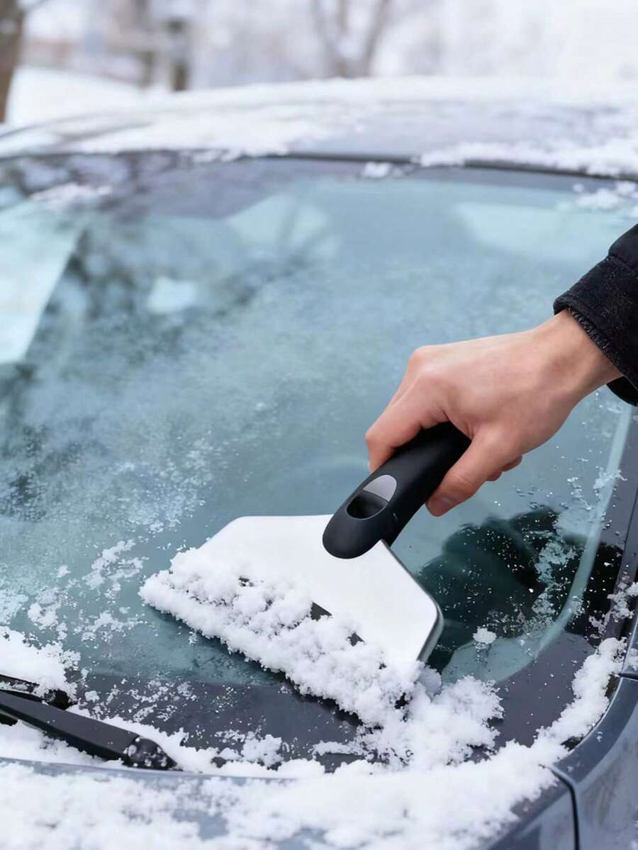 除雪铲/非常适合在冬季清洁汽车上的积雪和冰块，不会损伤车漆。适合刚买新车的女士和爱车人士。除雪铲/拖把/除尘器，汽车清洁用品。