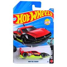 Mattel Coches de juguete Hot Wheels a escala 1:64, colección/exhibición/juego de simulación de coches - Lote 2026-B - //Regalo para niños - CAZADOR DE COLA ALTA - Ver 3