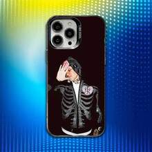 Funda de teléfono J-Junior H Singer ROCK para 17,16,15,14,13,12,11,Pro,MAX, cubierta blanca mate a prueba de golpes - z3 - Ver 7