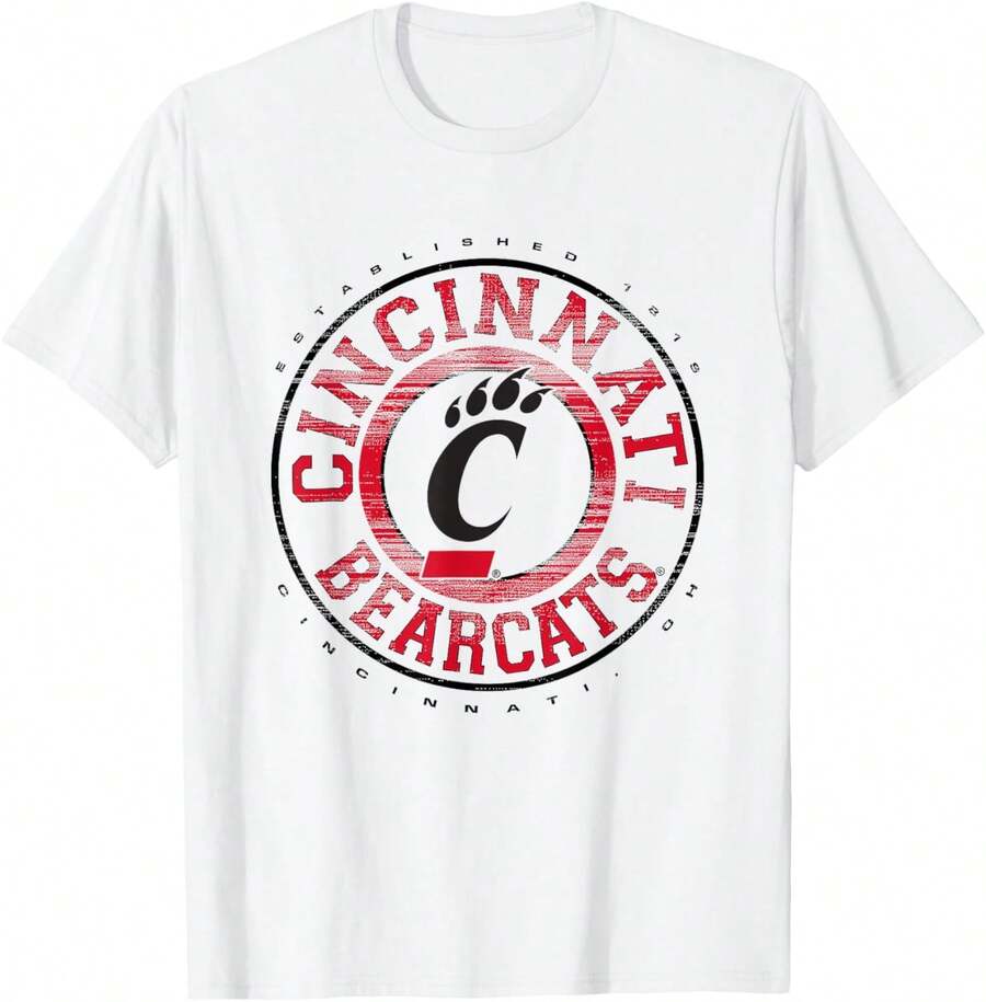 Cincinnati Bearcats Showtime Vintage T-Shirt - White - View 1