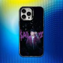 Funda de teléfono J-Junior H Singer ROCK para 17,16,15,14,13,12,11,Pro,MAX, cubierta blanca mate a prueba de golpes - z3 - Ver 8
