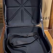 1个棒球帽收纳包,带帽子整理器 - 结实耐用的旅行包,拉链封口,采用耐用涤纶材质,可容纳6顶帽子,便携式帽子收纳袋,适合旅行、健身、运动赛事 - 户外活动的理想礼物 - 黑色 - 查看 7