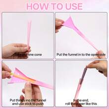 50pcs King Size Pre-Rolled Papers With Filter Tips, 84mm Pre Rolling Cones With Filling Device, Two Cones Holder, Cone Loader, Cleaning Brush, Slow Burning, Tobacco Accessories, Holiday Gift For Friends And Family - Multicolor - View 8