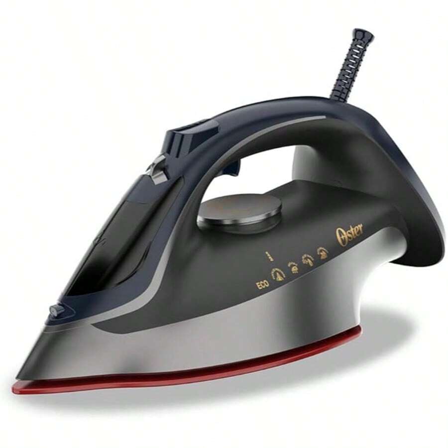 Plancha de Vapor Oster con Tecnología Aero cerámica, Azul GCSTAC6952, potencia de 1600 watts, 40% mejor deslizamiento, - Tipo de Enchufe A USA (110-127V) - Ver 1