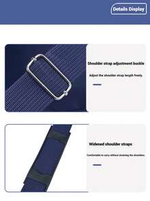 Esta bolsa de viaje de gran capacidad y diseño clásico presenta un elegante diseño de unicolor, simple, versátil y ligero. Su correa para el hombro ajustable y multifuncional la hace ideal para escapadas de fin de semana, viajes de negocios y visitas al gimnasio. Además, se puede utilizar para guardar útiles escolares.