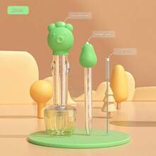 Silicone Calibrated Baby Medicine Dropper, Anti-Choke Infant Feeding Dispenser