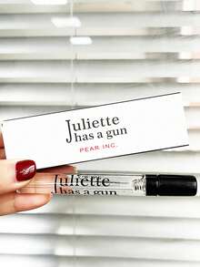 JULIETTE HAS A GUN - Pear Inc, Women's Perfume - 5ml/0.17oz, Women's Eau De Toilette Spray, Fruity Aromatic Notes, Fragrance Containing Pear, Ambroxan, And Musk Extracts, Long-Lasting Fragrance, Portable Size, Travel Essential, Suitable For Daily Use, Holiday Gifts And Christmas Gifts. - Woody & Earthy - View 6