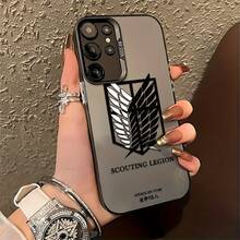 Estuche para S25, S24, S23, S22, S21 FE Ultra Plus 4G/5G - Carcasa Antigolpes Mate con de Anime17  17promax - Negro - Ver 5