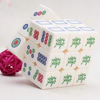 Rompecabezas de Mahjong de 6x6, ocio creativo, adecuado para principiantes y desafiante para entusiastas de 14+ años, Rompecabezas de Mahjong personalizado ZCUBE, 3x3, 4x4, suave y fluido