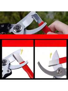 1个便携式磨刀器 - 不锈钢材质，非常适合户外和厨房磨刀