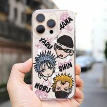 1pc Nana Osaki Anime Phone Case Transparent Magnetic Covercompatible With  16 14 13 11 12 15 Pro Max X XR XS Plus SE,Covercompatible With  17 Case,  17 Pro Case,  17 Pro Max Case - z1 - Xem 11