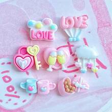 10/30/60 chiếc Thỏ hoạt hình dễ thương màu pastel, Kem, Kẹo mút, Gấu - Đồ trang trí thủ công bằng nhựa mini, Đáy phẳng không có lỗ, Thích hợp để tự làm đồ thủ công, Ốp điện thoại, Kẹp tóc, Trang trí tiệc sinh nhật - Hạt Kawaii, Phụ kiện thỏ, Đồ trang trí nhỏ sáng tạo, Thiết kế bóng, Màu sắc ngẫu nhiên - Bộ truyện tranh dễ thương - Xem 14