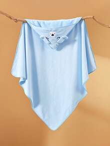1/2pcs Baby Bath Towel - Suitable For Both Baby Boys And Girls; Ultra-Soft Microfiber Baby Bath Towel With Unique Animal Cartoon Design, A Must-Have For Newborns. This Highly Absorbent Towel Is The Perfect Bath Gift For Newborns, Infants And Toddlers. - Multicolor - View 6