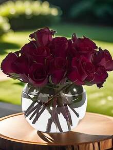 球形玻璃花瓶水培容器，苔藓和多肉植物种植器，桌面水族箱，创意玻璃瓶